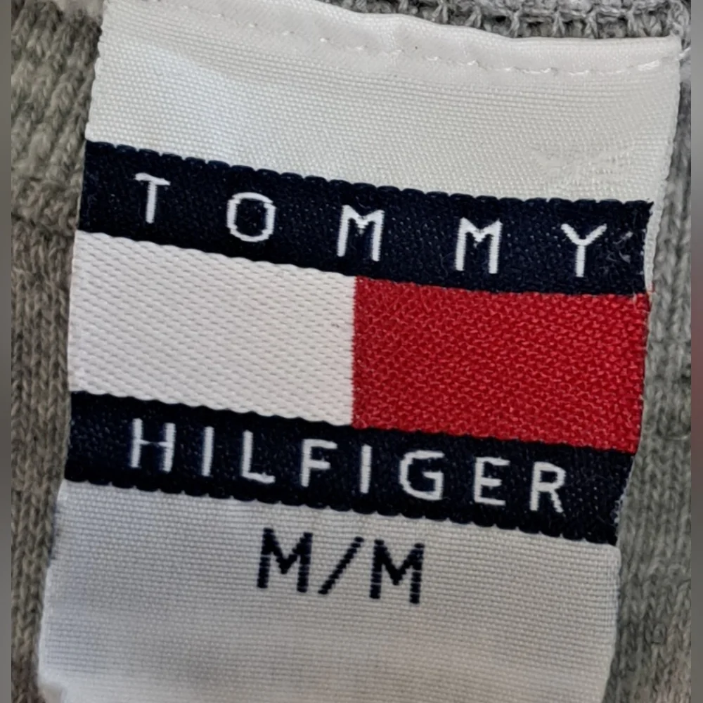 Tommy Hilfiger Tommy Jeans Women's Sweater Vintage 90s Y2K Spell Out Gray Medium - Picture 10 of 11